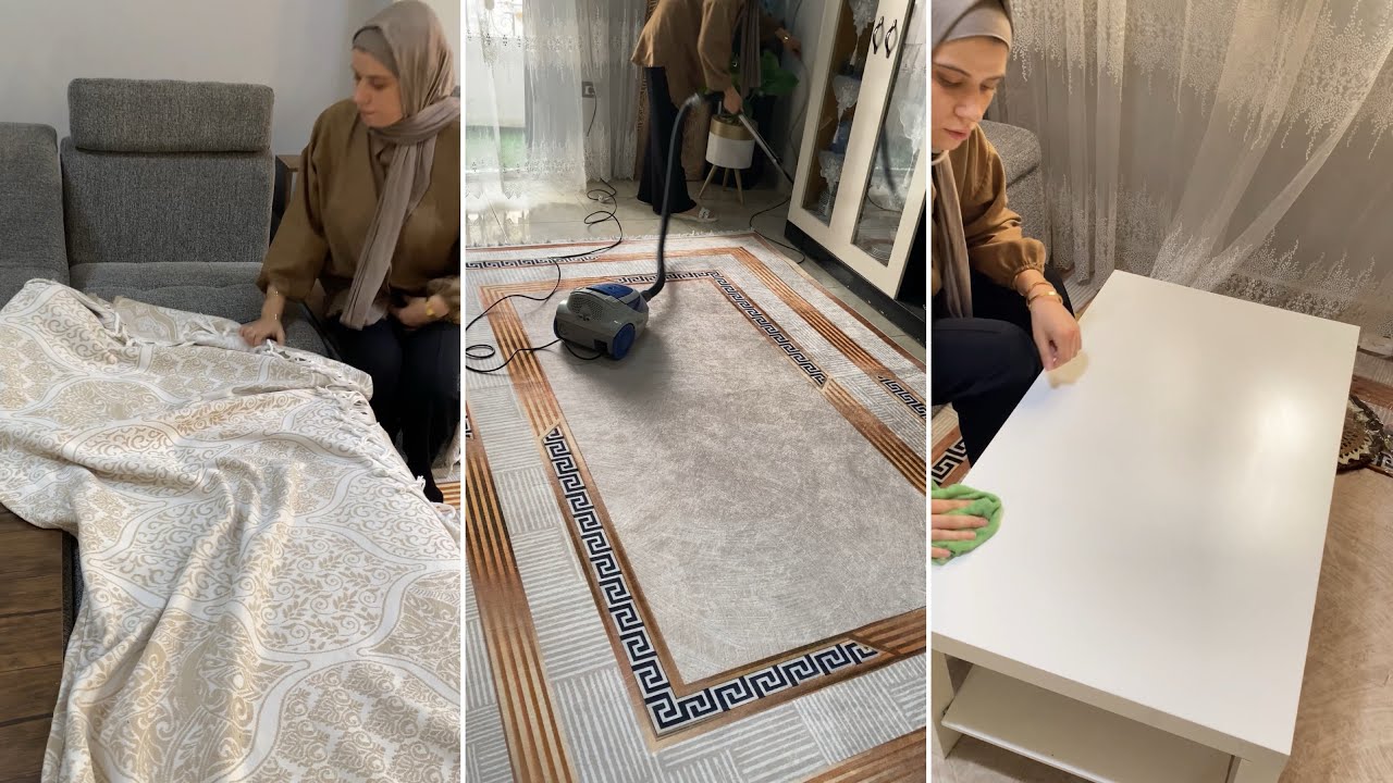 تنظيف عميق للريسبشن بعد مرمطه الاوردرات وكلام ف موضوع مهم يلا بينا🧹🛠️