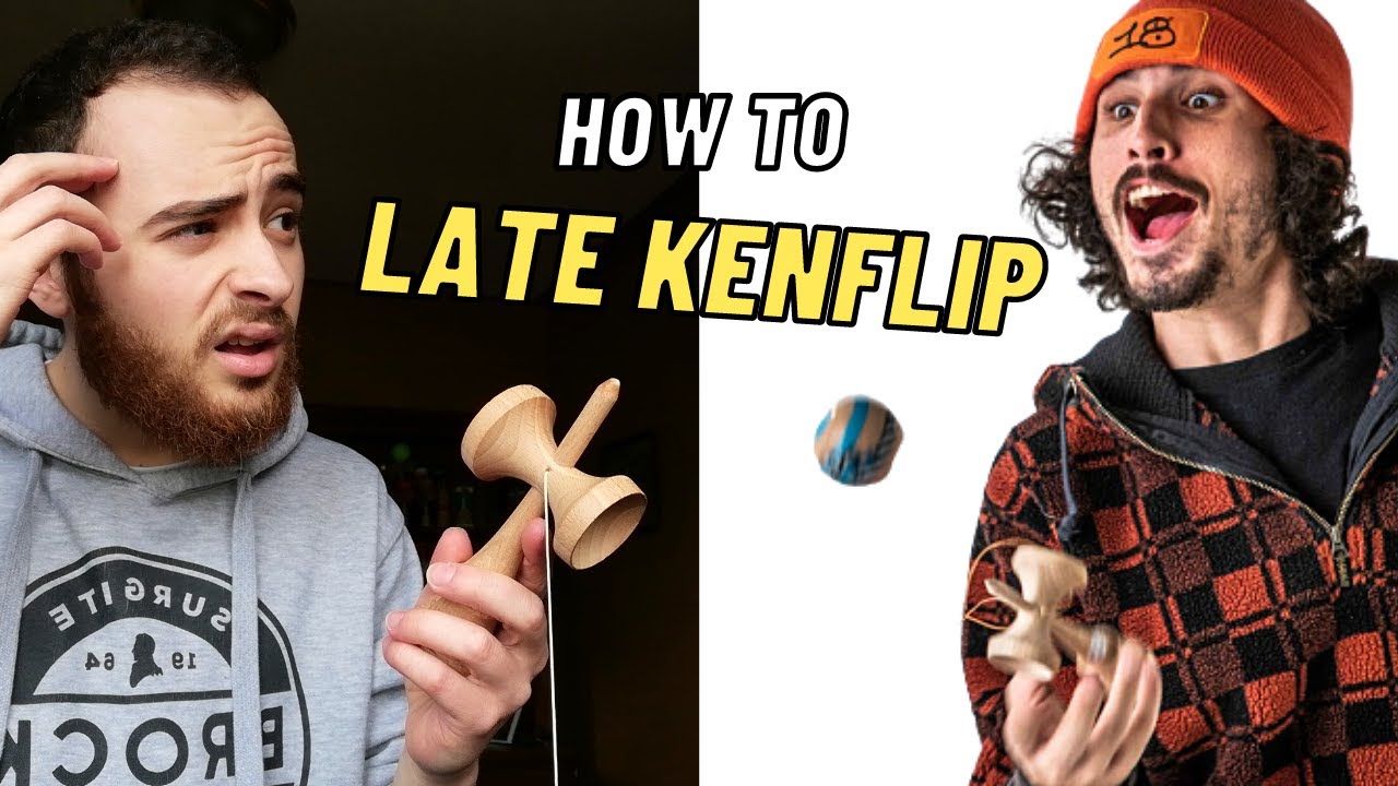 Как жонглировать поздним кенфлипом — KROM Kendama Tutorial TEST