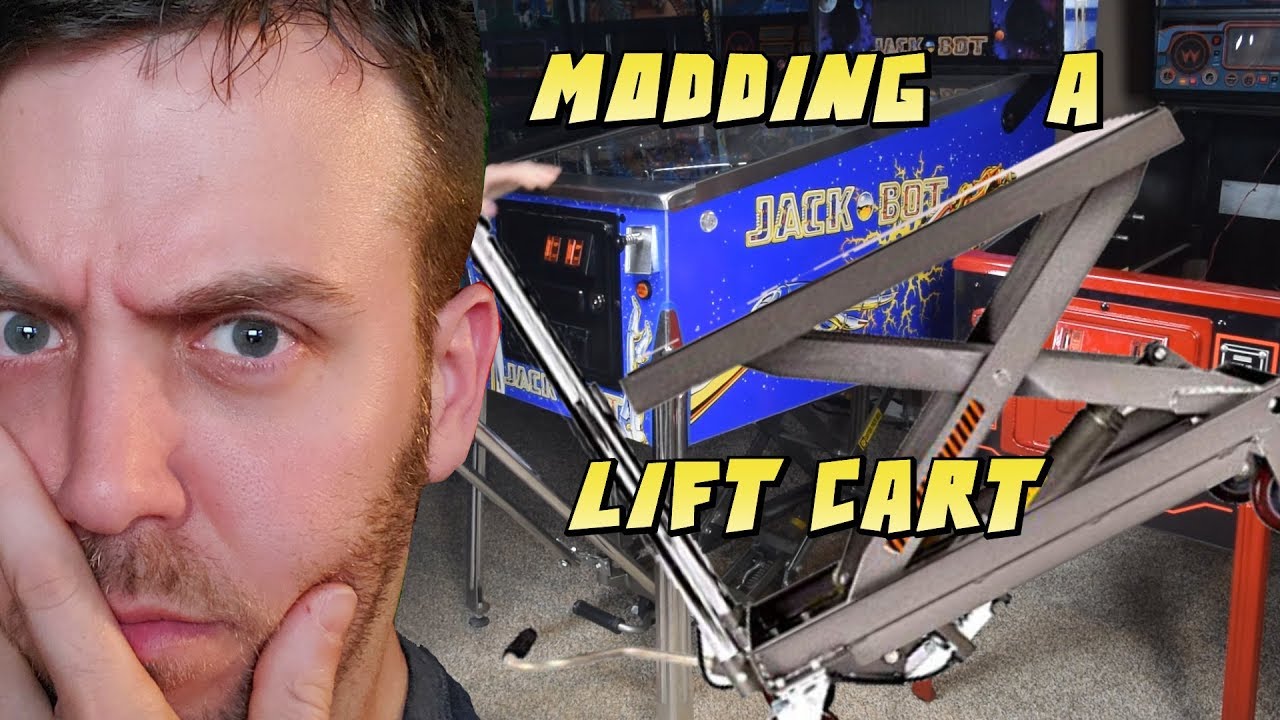 SDTM Cary Hardy: Modifying a Lifting Cart for Pinball Machines