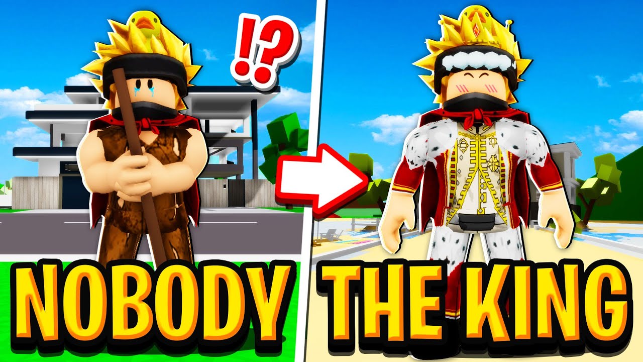 NOBODY to KING in Roblox BROOKHAVEN RP!!