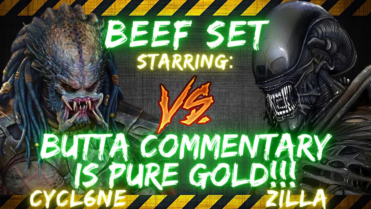 BEEF SET ft. Zilla vs Cycl6ne | Butta commentary is pure gold! 🔥😎🎤🤣