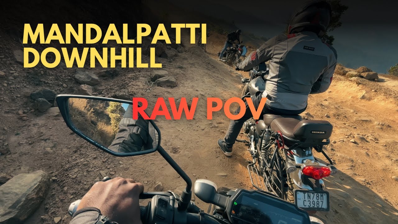 Mandalpatti Downhill Descent | 45 Mins Uncut Raw Riding