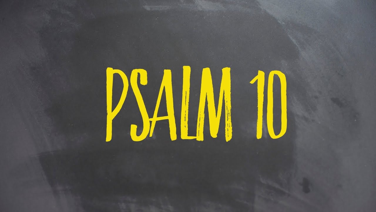PLASTER MIODU. Psalm 10: Plecy Boga