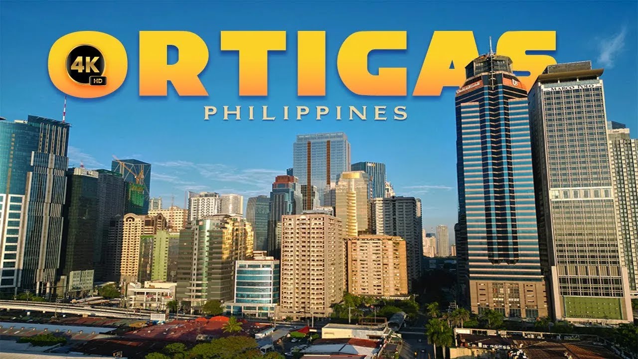 Ortigas Center 4K Drone Footage | Cinematic Aerial Views of Metro Manila’s Business Hub | 4K Pinas