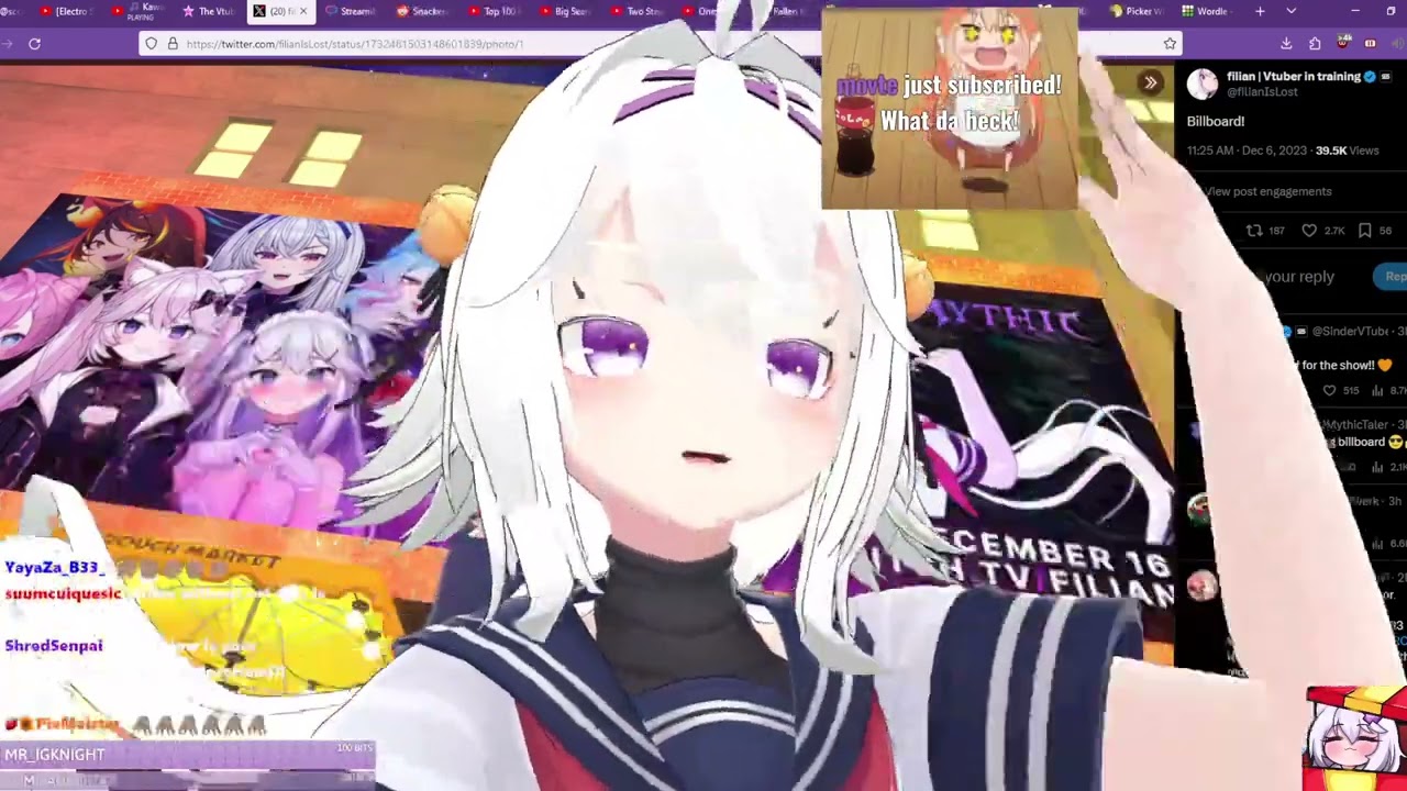 Full VOD 12-6-23 Filian 🍈CURSED TRIVIA with Vienna today! Cursed trivia, and cursed punishments!
