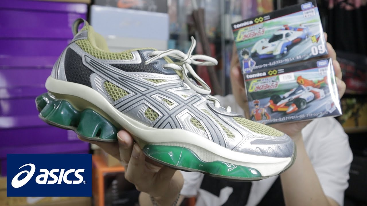 (廣東話+字幕)[仲等緊對Undefeated AJ4跌價！] Asics Quantum Kinetic 著後感(2025 Asics購入)開箱Unboxing