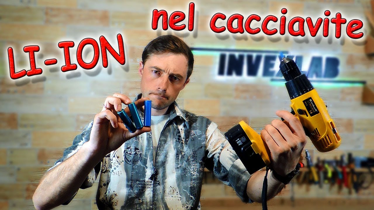 ✅ Batteria dal computer portatile nel cacciavite! Tirerà o no Trasferiamo il cacciavite su LI ION! ✅