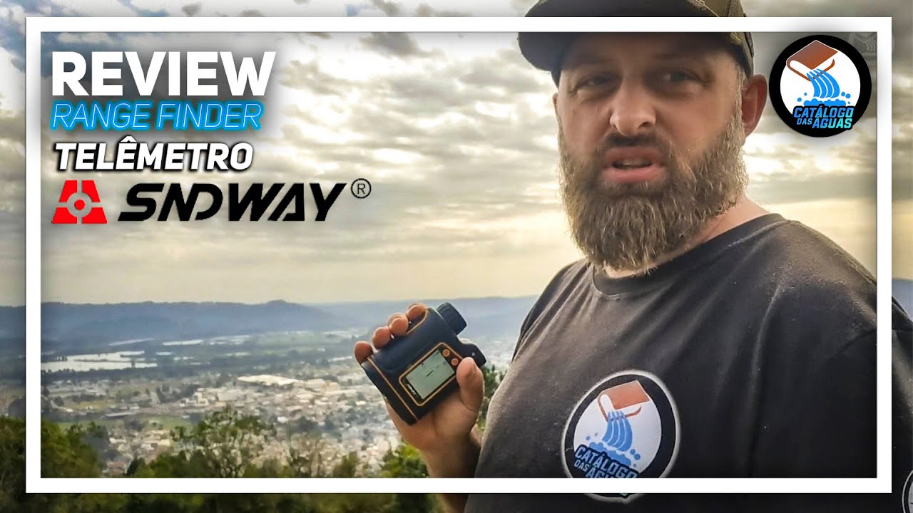 #80 - Range Finder Telêmetro SNDWAY | Review | Catálogo das Águas