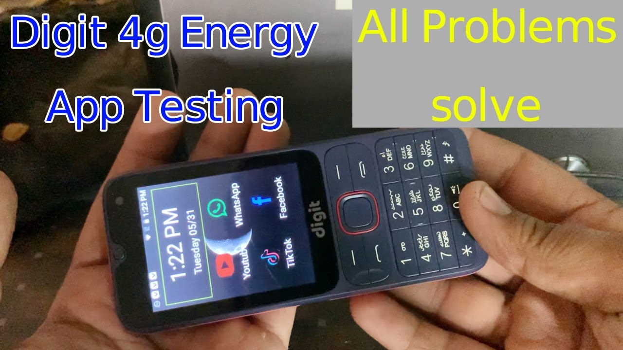 All Problem solve - Digit 4g energy app Testing