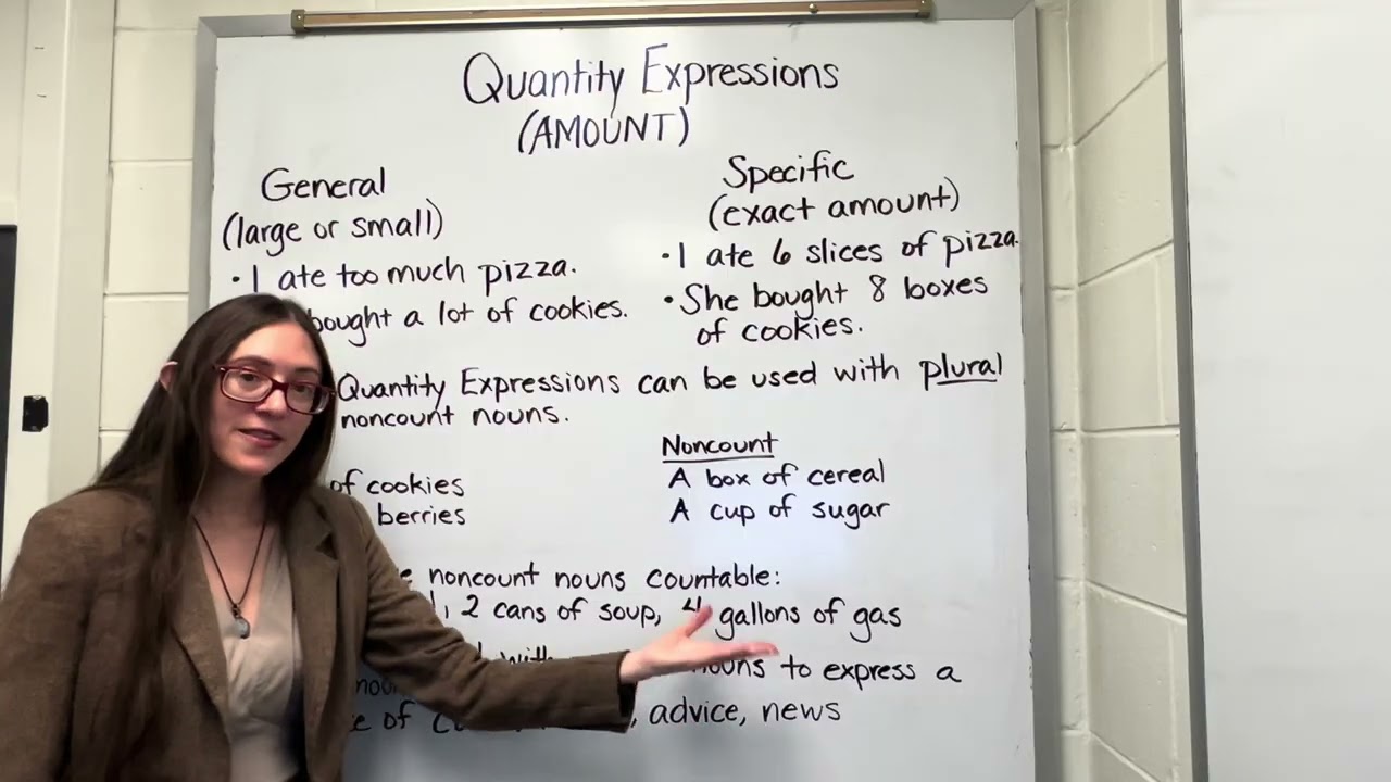 Quantity Expressions