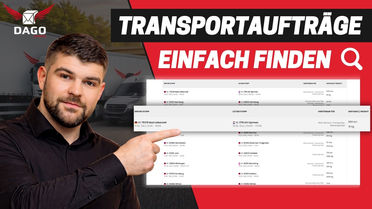 Kundengewinnung leicht gemacht – So findest du neue Transportaufträge | DAGO Express