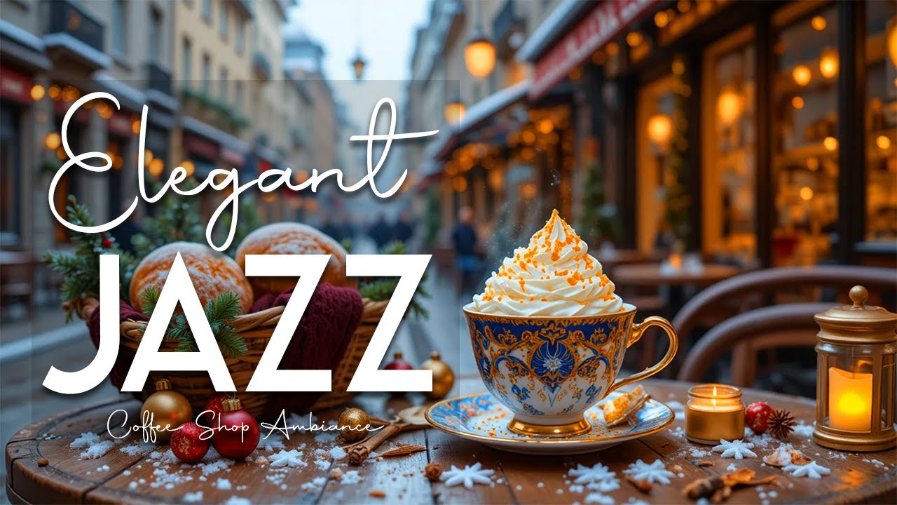 Elegant Jazz Music ☀️ Soft Morning Coffee Bossa Nova for Peaceful Work and Positive Energy