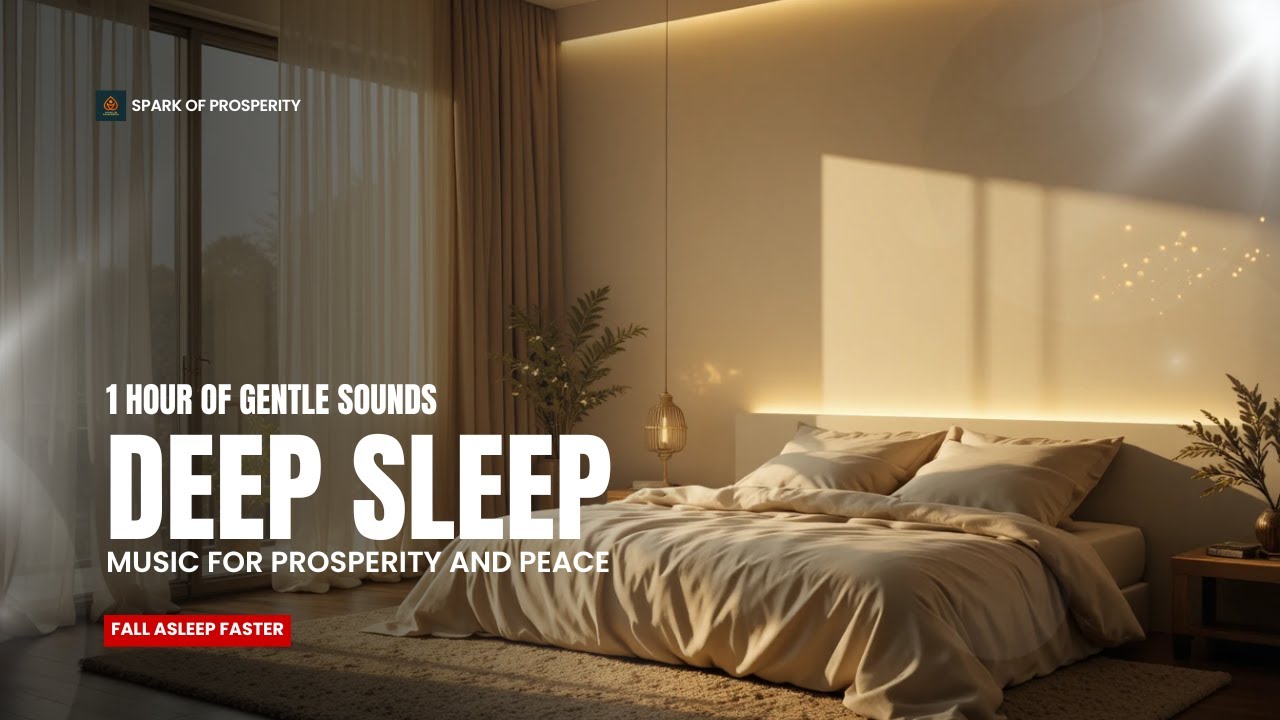 Deep Sleep Music for Prosperity & Peace - 1 Hour of Gentle Sounds