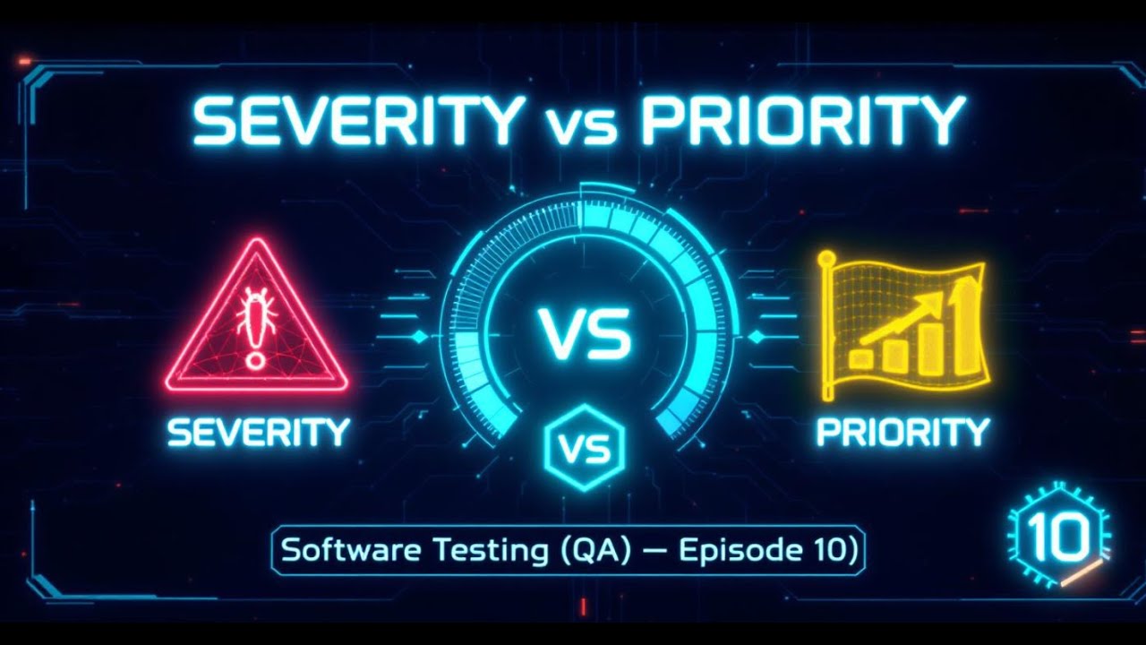 Severity vs Priority in Software Testing in Tamil | Real Life Examples | Manual Testing Tutorial -10