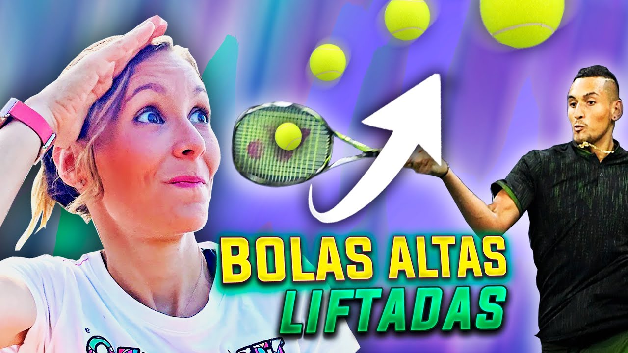 💪 ¡4 FORMAS de devolver BOLAS ALTAS con EFECTO LIFTADO en TENIS!