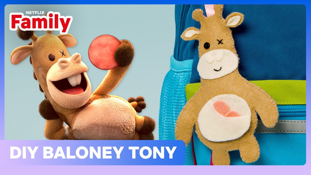 DIY Baloney Tony Bag Charm ✂️ In Your Dreams | Netflix Family