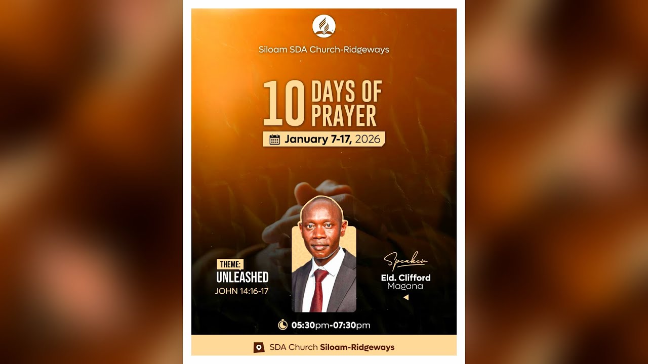 10 DAYS OF PRAYER -DAY 2