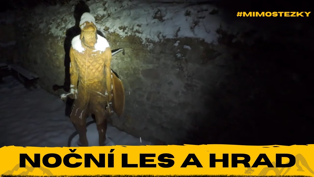 ❄️ Kdo hlídá ZŘÍCENINU hradu v NOCI? 🏰⚔️