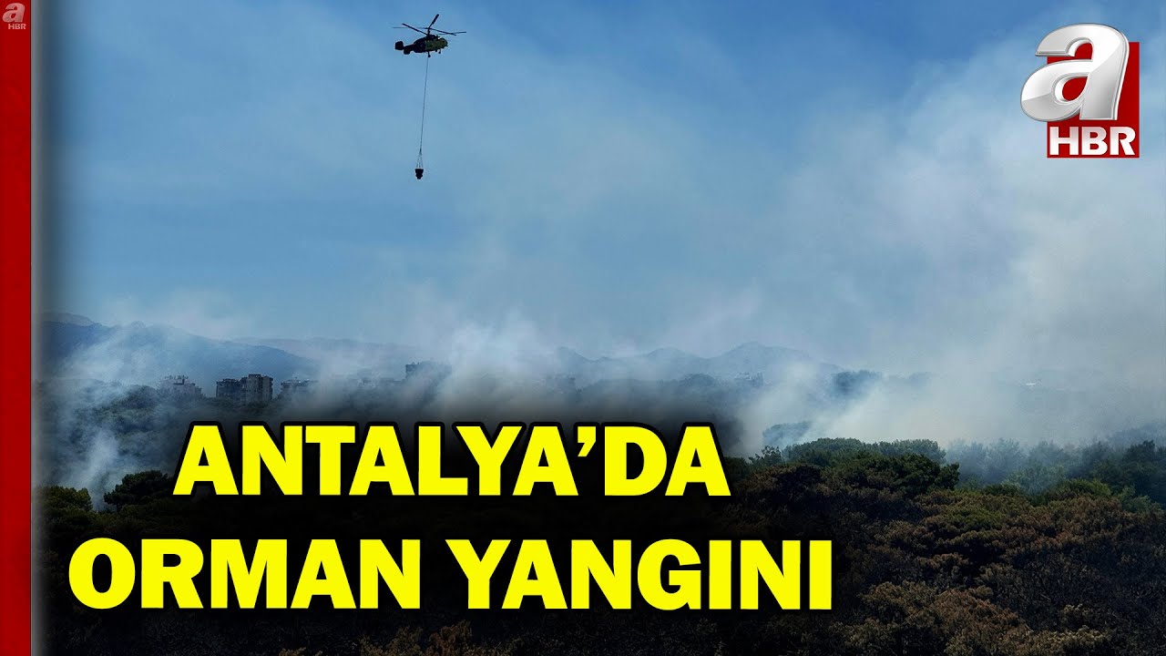 Turizmin Başkenti Antalya Muratpaşa'da Yangın!  | A Haber