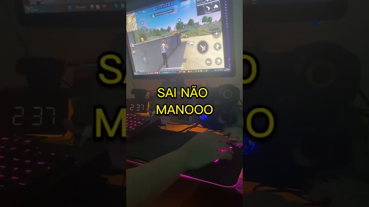 EMULADOR INICIANTE | V&Iacute;DEOS ENGRA&Ccedil;ADOS DE FREE FIRE | GAME FF | STREAMER M&Oacute;BILE NO EMULADOR FF