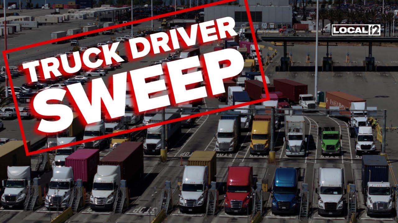100+ illegal alien truck drivers arrested in California; Operation Highway Sentinel
