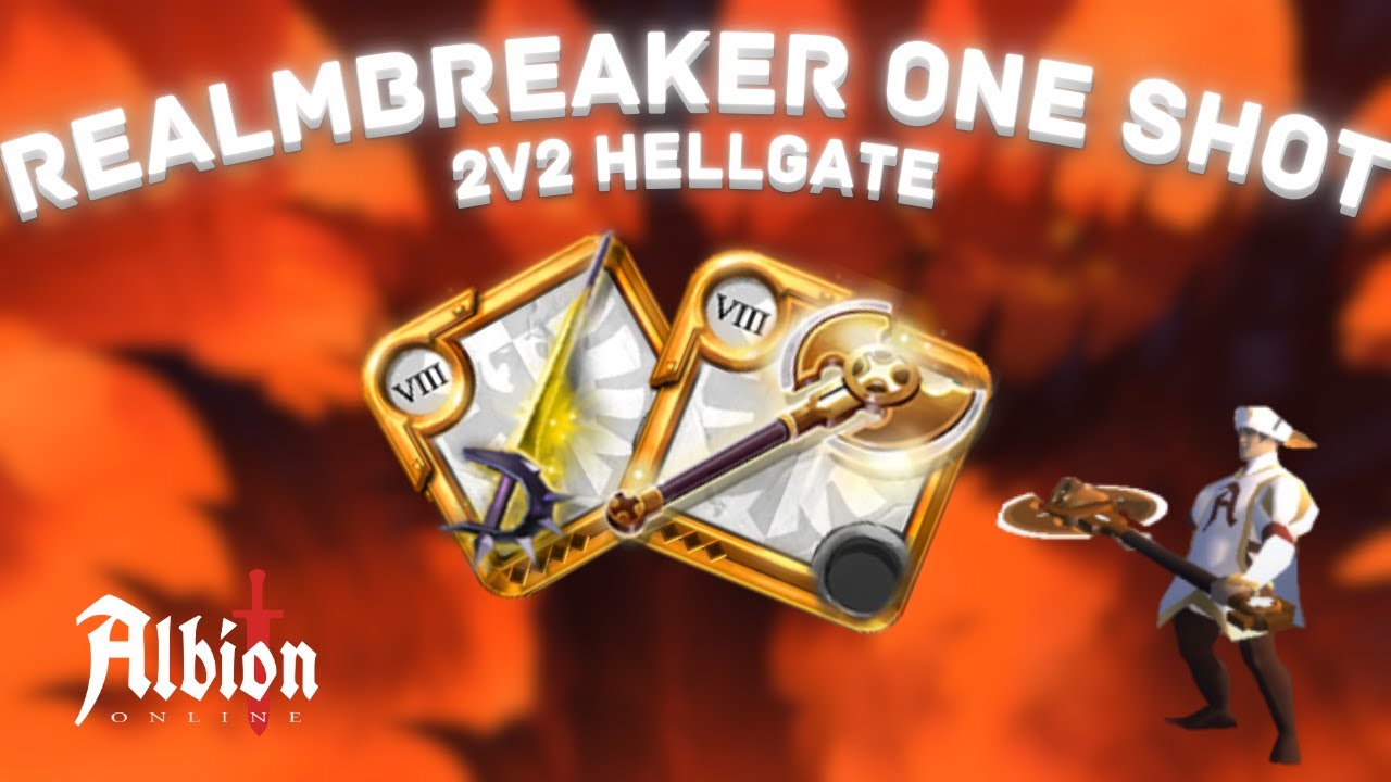 Best ONE SHOT Double DPS comp | Realmbreaker/ Bloodletter | 2V2 Hellgate | Albion Online