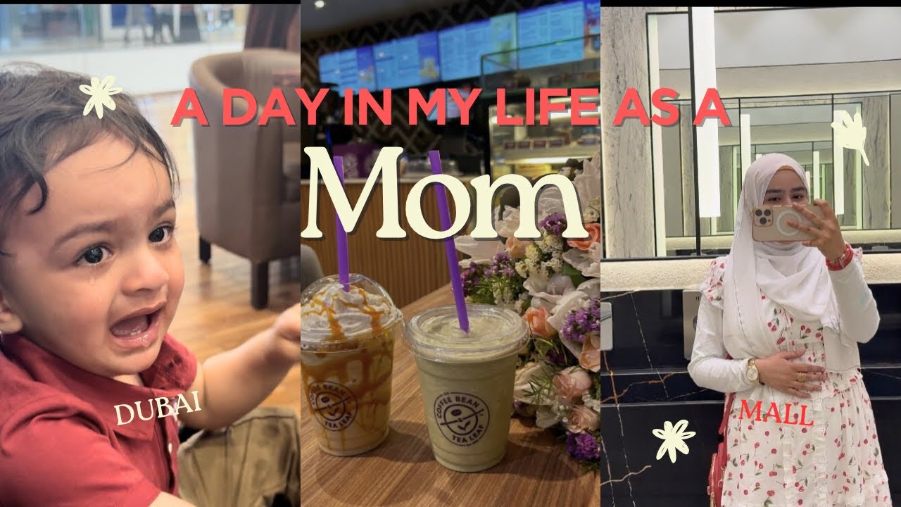 I Went Out With My Baby… And My Husband Surprised Us 🥹❤️ #DubaiVlog#momlife