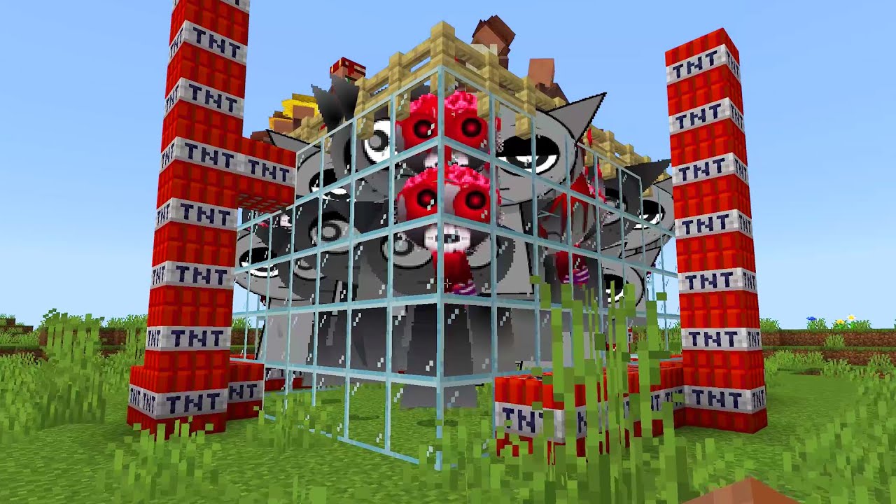 New Incredibox Sprunki Gray in Minecraft Ep.2