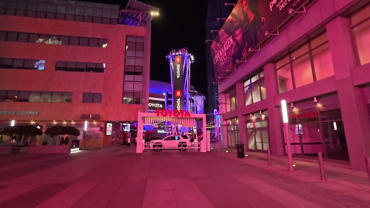 Night Walk in Downtown Los Angeles 🌃  DTLA 4K