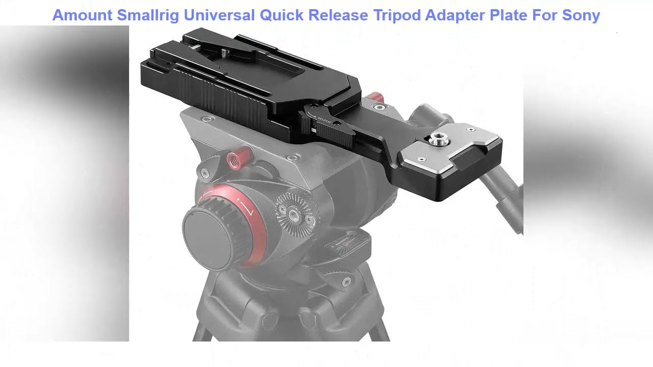 Smallrig Universal Quick Release Tripod Adapter Plate For Sony Vct-14-2169