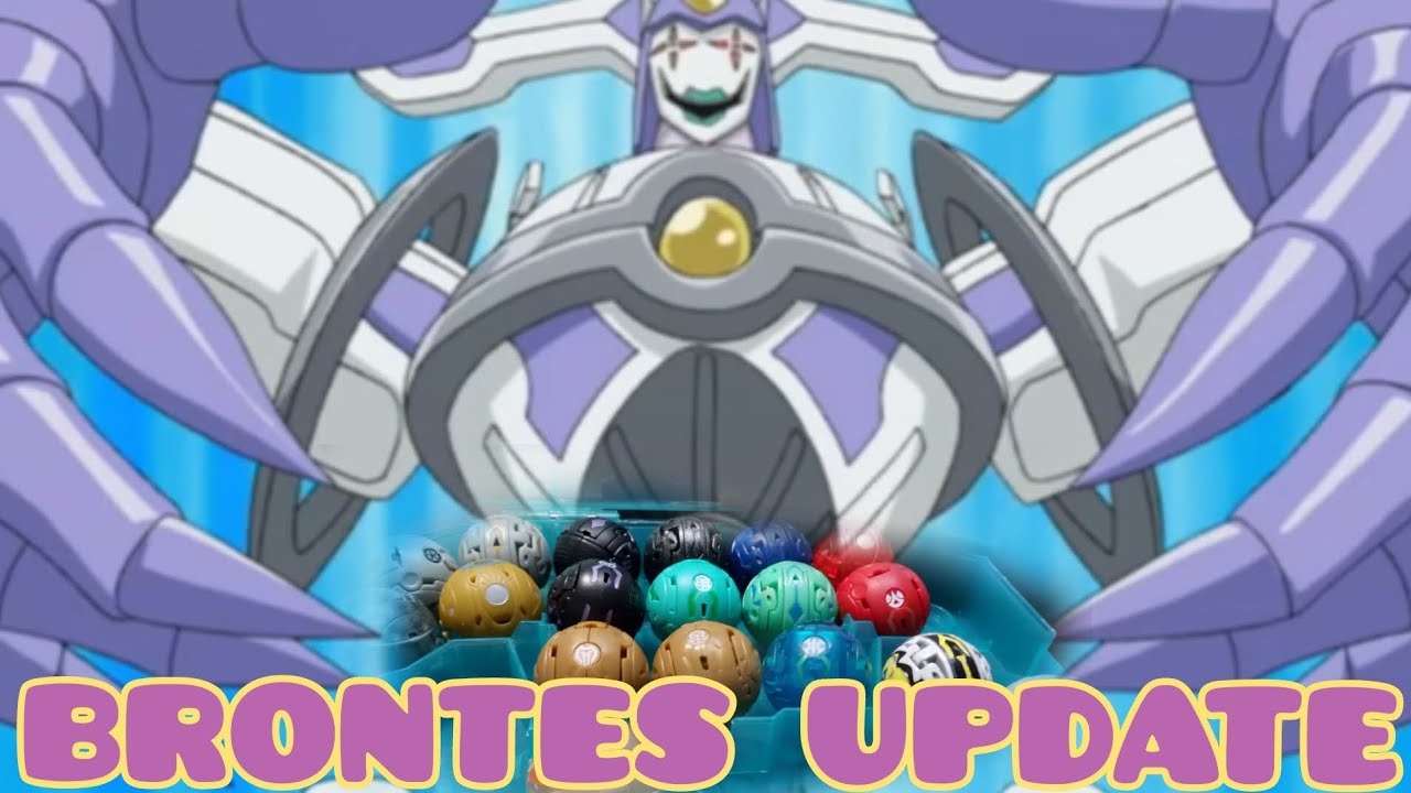 BAKUGAN NEW VESTROIA || BRONTES || Channel Collection (Bronze, Flip & Crystal)