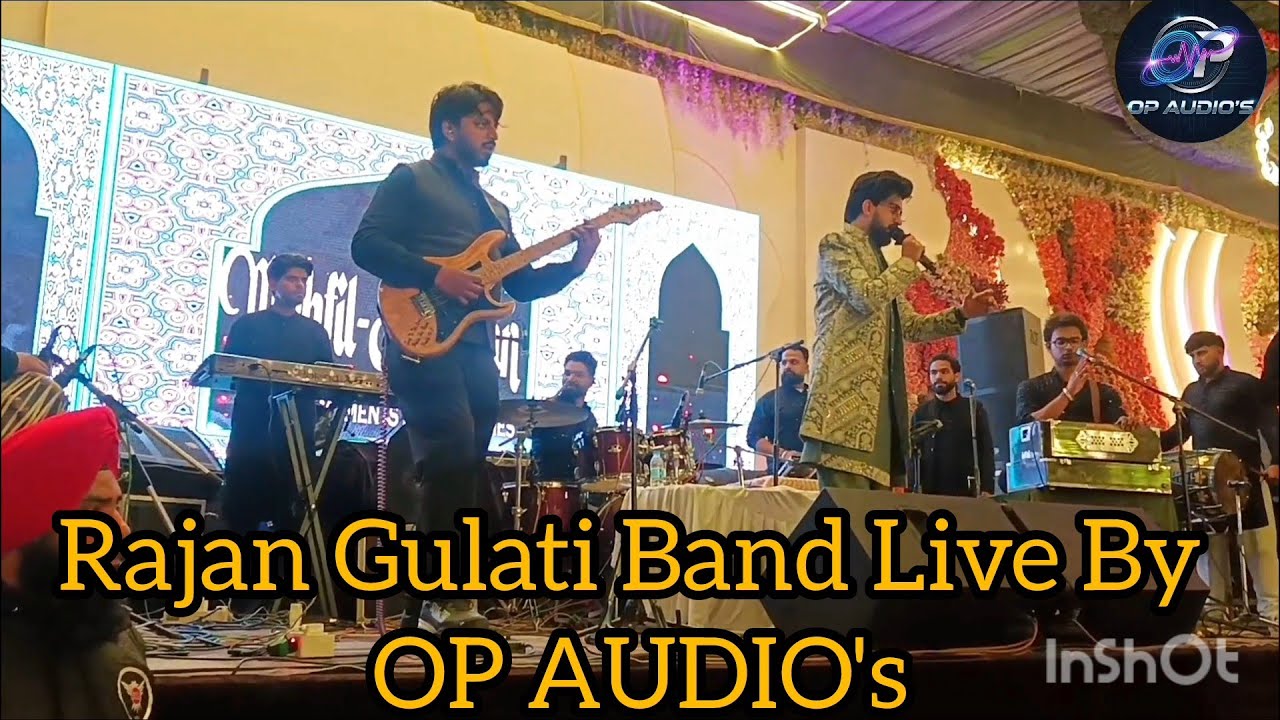 Rajan Gulati Band Live By OP AUDIO's #livesound #opaudios #liveband #trendingsongs
