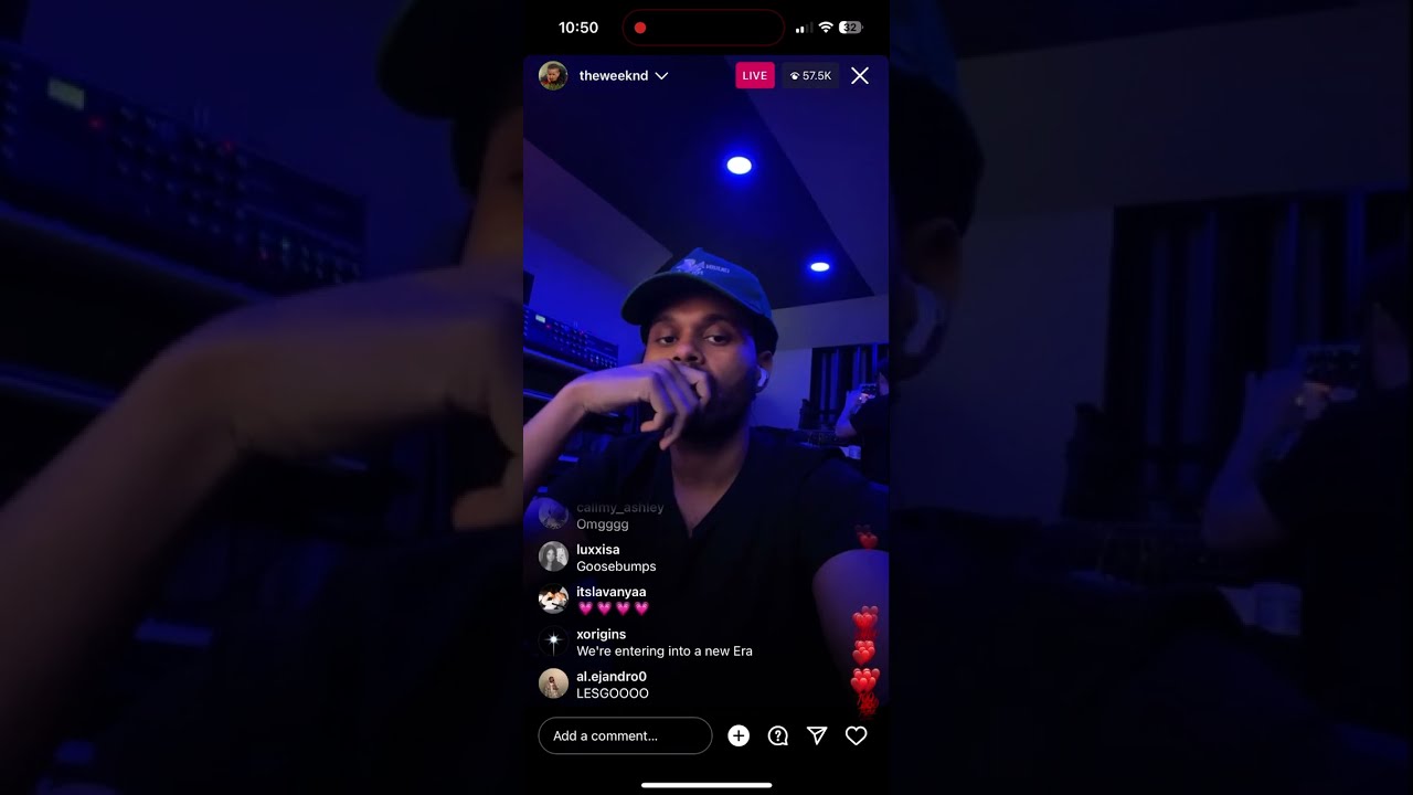 THE WEEKND TEASES 2 NEW SONGS WITH FUTURE & MIKE DEAN FULL INSTAGRAM LIVE STREAM 4/10/23