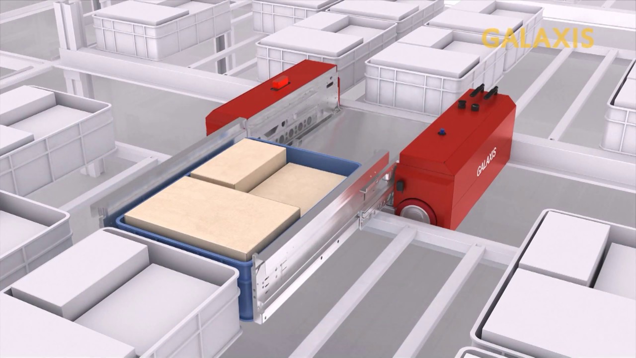 4 way shuttle AS/RS( 4축 미니 셔틀 )