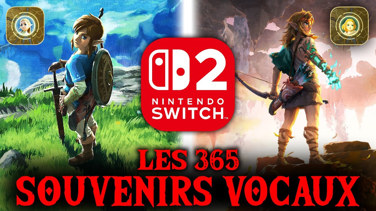 On réécoute les 365 souvenirs vocaux de Zelda BOTW et TOTK ! (Condensé) Doublage FR