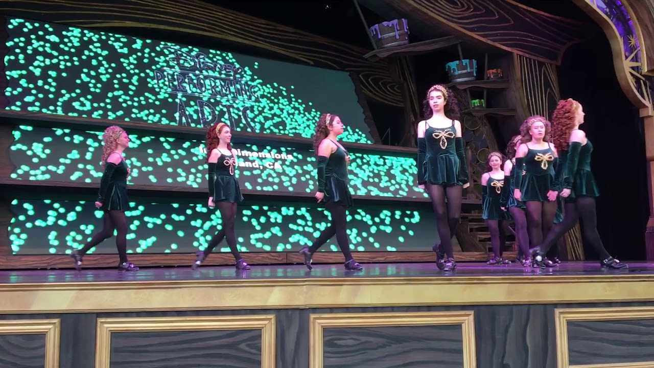 Irish Dimensions Dance Company at Disneyland