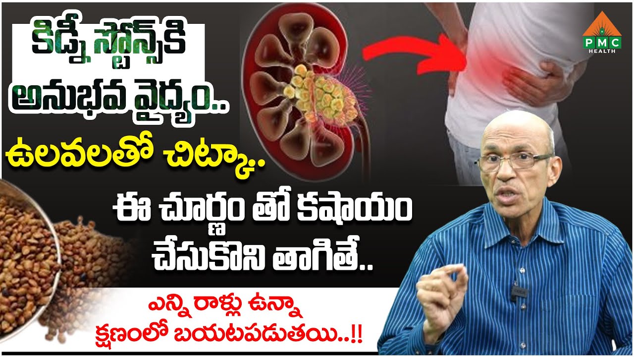 కిడ్నీ స్టోన్స్ కి అనుభవ వైద్యం.. | CH . Madhusudhan Sharma | PMC Health