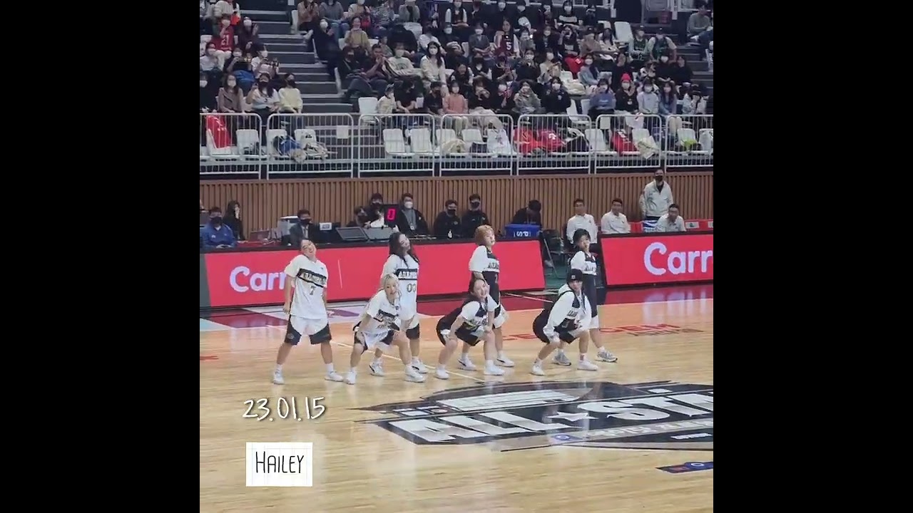 230115 KBL 올스타전 - HOOK 축하공연 + Bluecheck 직캠