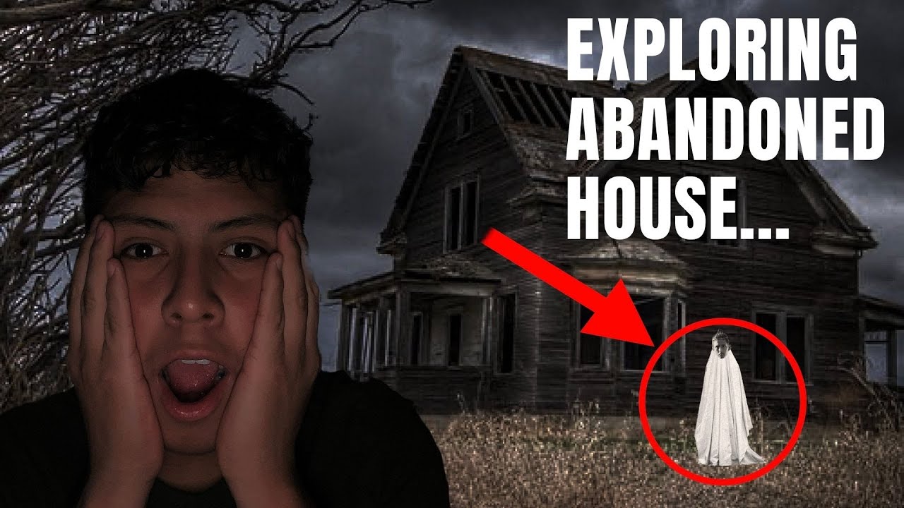 Exploring haunted house...