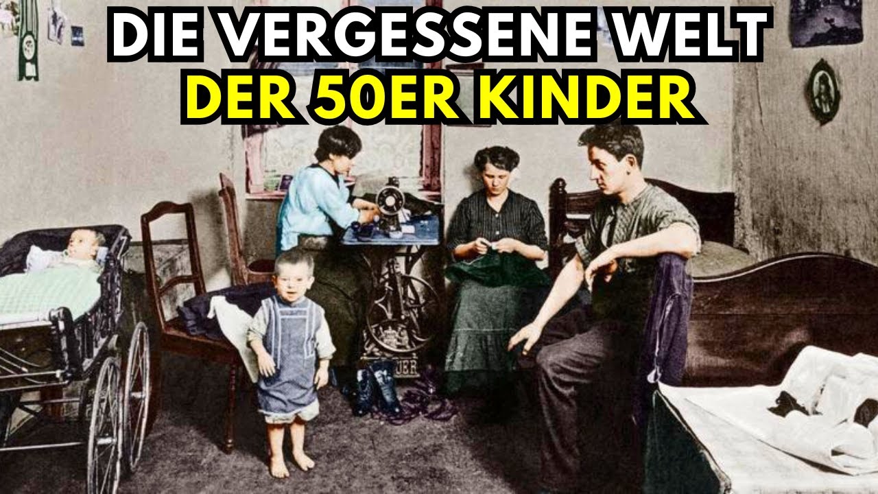 ERINNERUNGEN an DEUTSCHLAND, die nur KINDER der 50er behalten haben