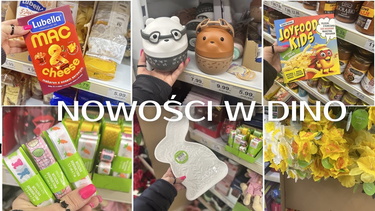 DINO! 💖 NOWOŚCI 1 marzec 2026! 🛍️%PROMOCJE SPOŻYWKA Wielkanocne patery ozdoby WSTAŻKI HIT! KWIATY 🌸