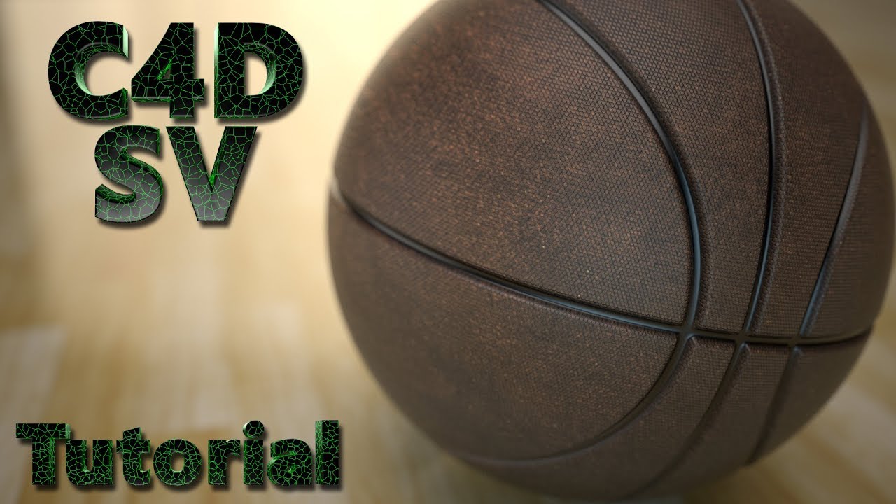Cinema 4D Tutorial / Redshift Render / Basketball