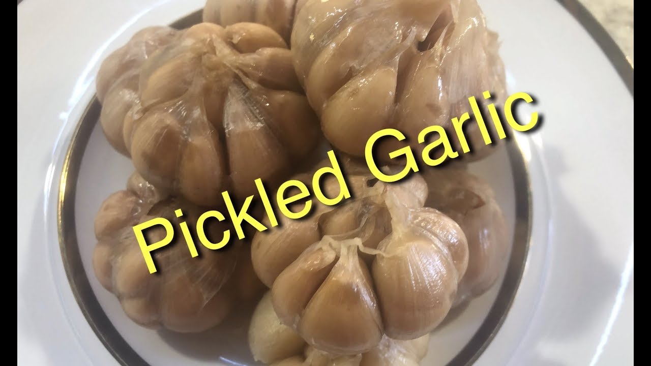 Khmer food  - Pickled  Garlic