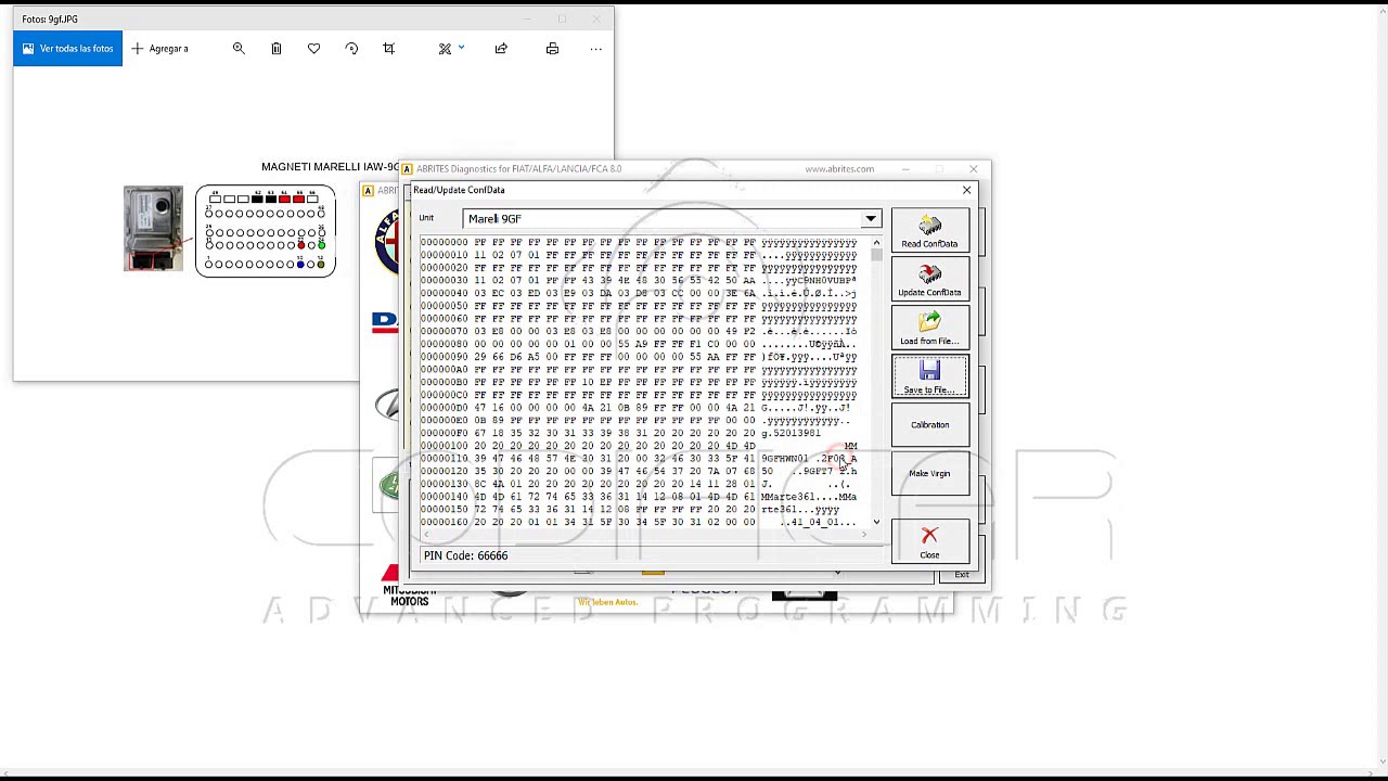 FIAT ECU 9GF