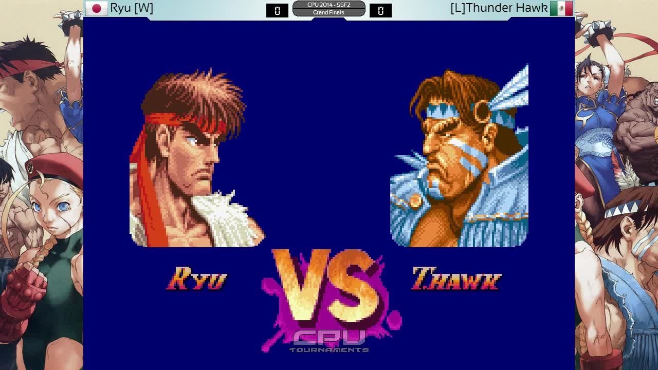 CPU 2014 Top 8 ★ Super Street Fighter 2 ★ Grand Finals ★ Ryu vs Thunder Hawk