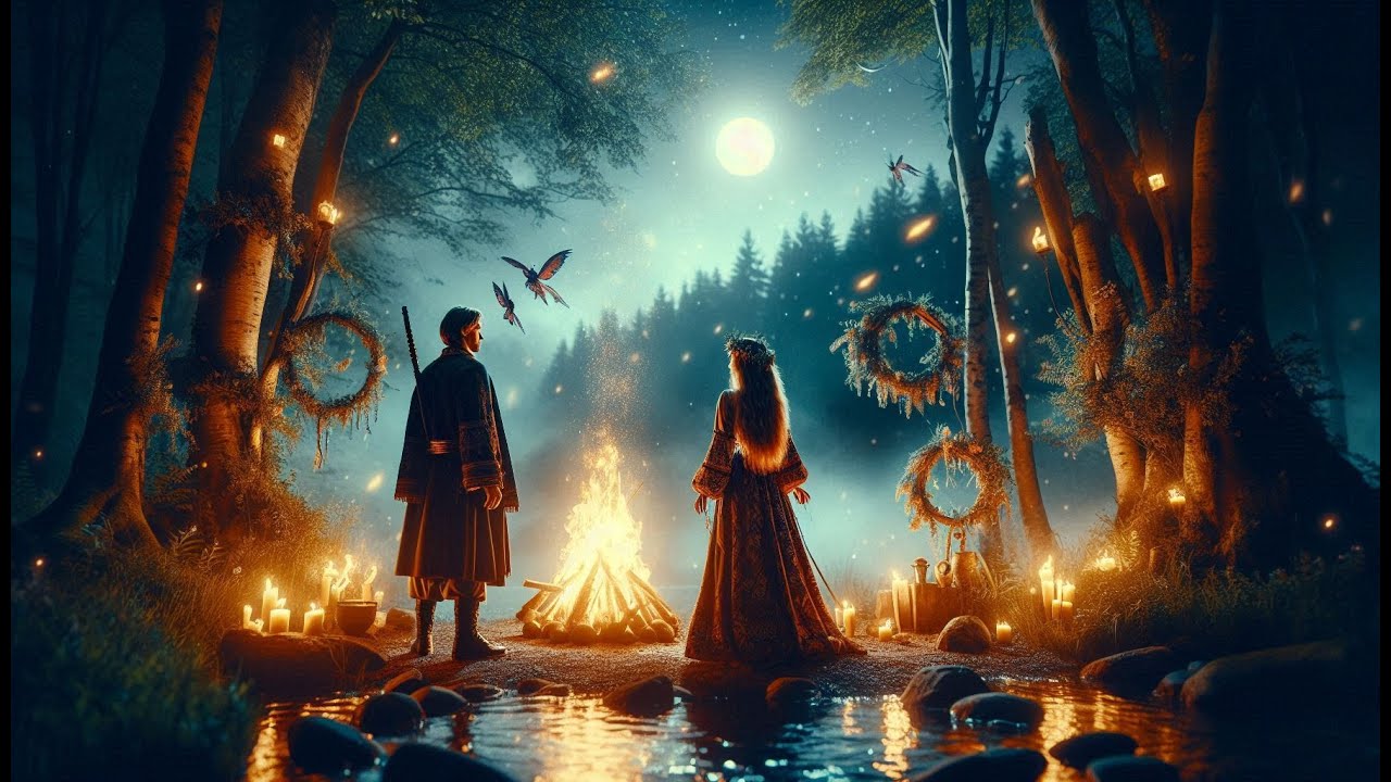 NOC KUPAŁY🔥 KUPALA NIGHT – Slavic Pagan Fire & Water Ritual | Epic Folk Rock