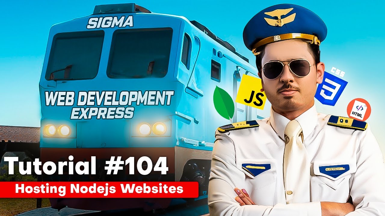 Hosting an Express App on Ubuntu VPS using Hostinger | Sigma Web Development Course - Tutorial #104