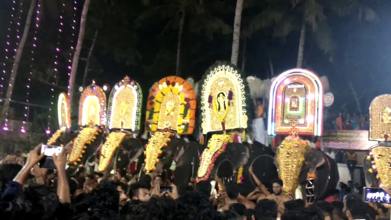 Parippally Kodimoottil Gajamela 2018