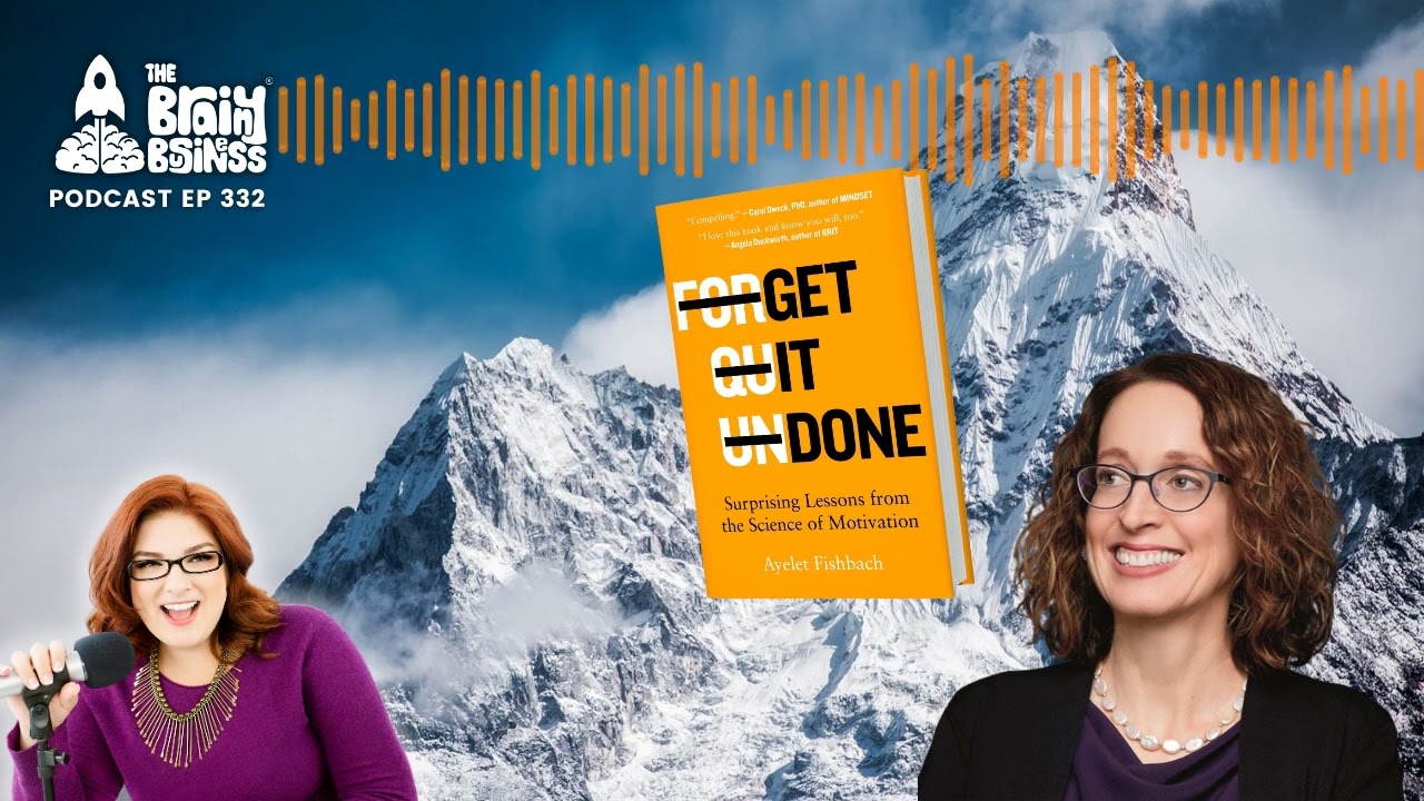 Mastering Motivation: Ayelet Fishbach Reveals the Secrets to Achieving Your Goals | podcast 323