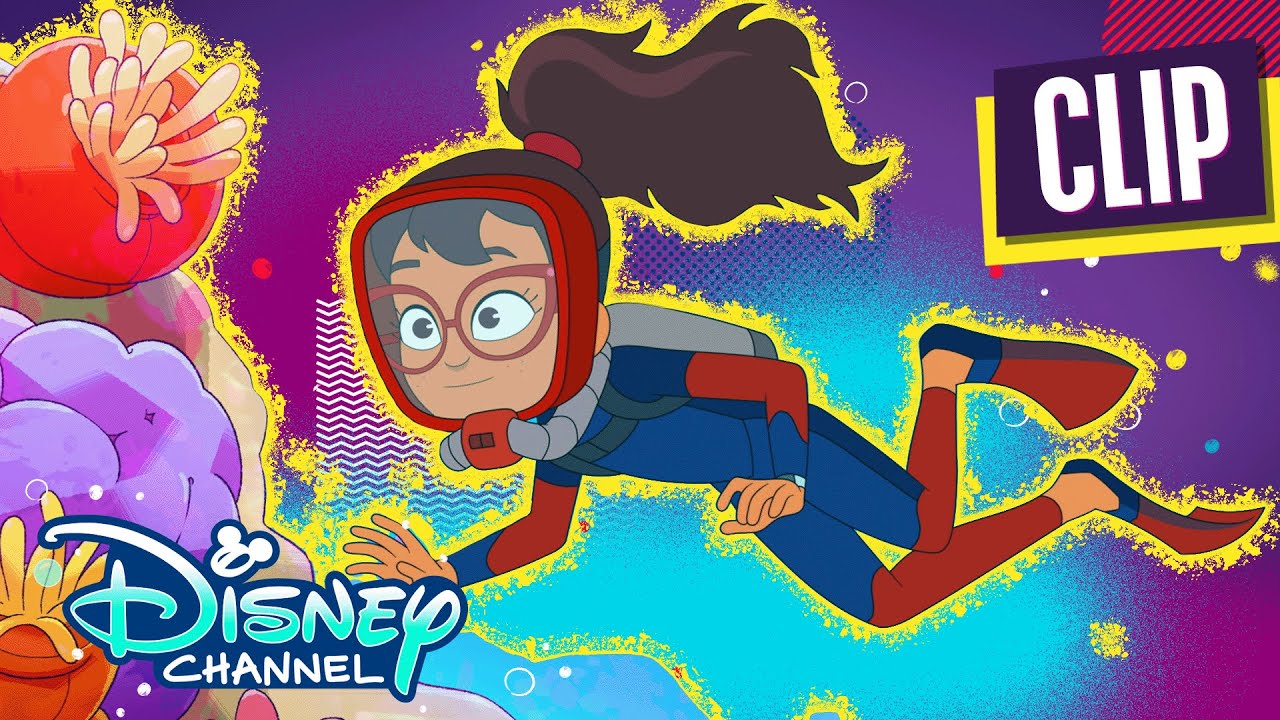 Hailey’s On It! | Hailey and Scott Search for Mermaids 🧜‍♀️ | @disneychannelanimation